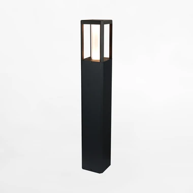 Černá venkovní stojací lampa LED IP65 URBAN