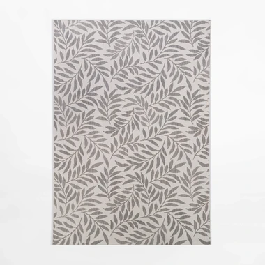 Moderní koberec PIATTO krémovo-šedý, 160x230 cm