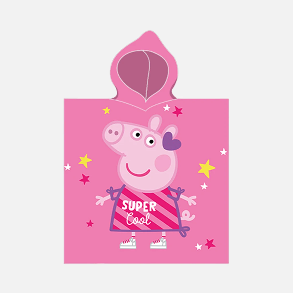 Dětské pončo PEPPA PIG 50x115 cm