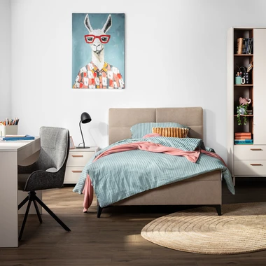 Bavlněné damaškové povlečení PURE 160x200 cm mátové