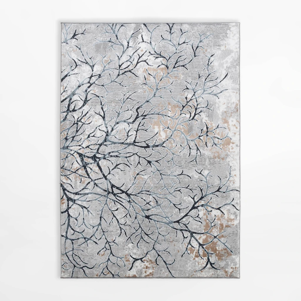 Šedo-modrý koberec MONTENEGRO 160x230 cm
