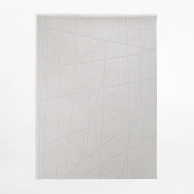 Krémový geometrický koberec ACTION 160x230 cm