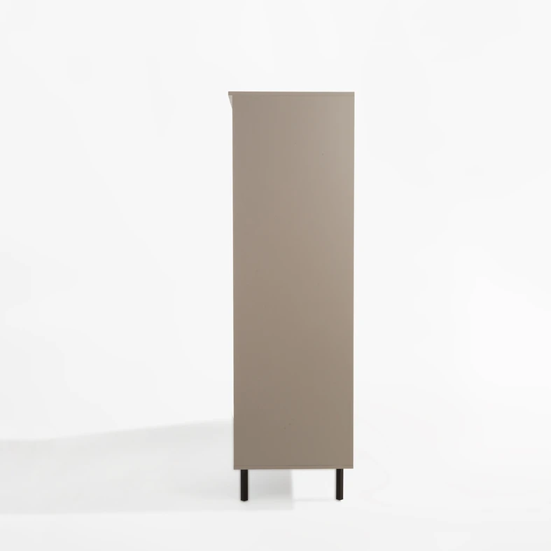 Šatní skříň se zásuvkami cappuccino DAMIEN