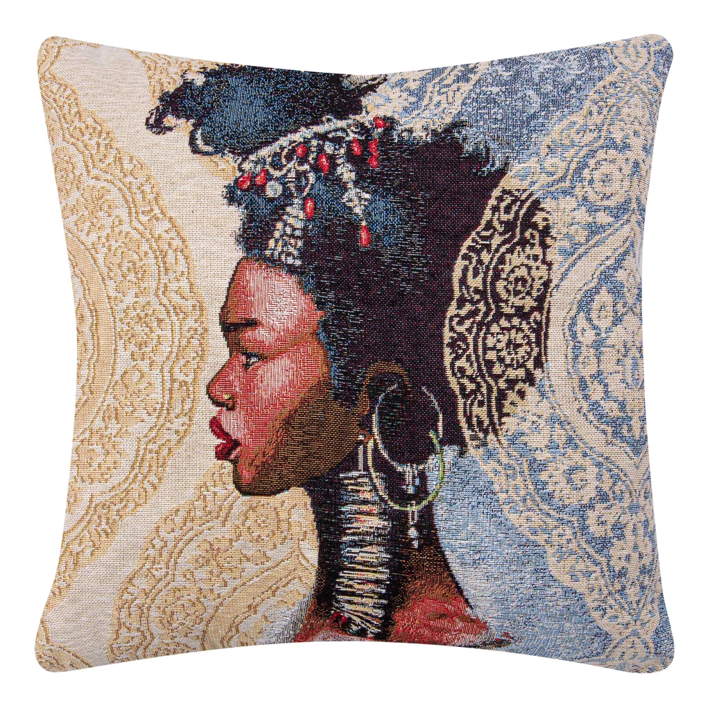 Dekorační polštář ZAMBI AFRIČANKA 43x43 cm