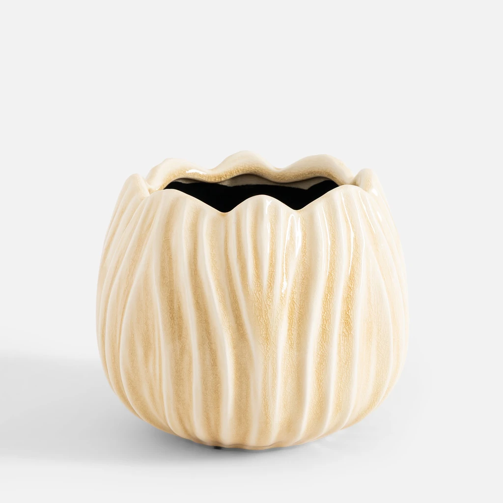 Obal na květináč 17 cm béžový