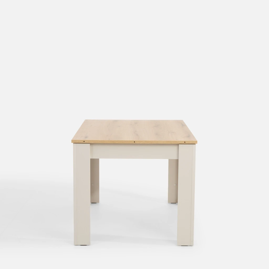 Stół rozkładany kaszmirowy FREZO 138-198 cm