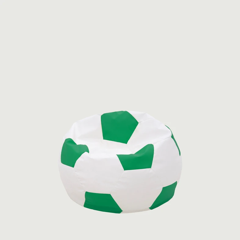 Sedací vak SPORT M bílo-zelený