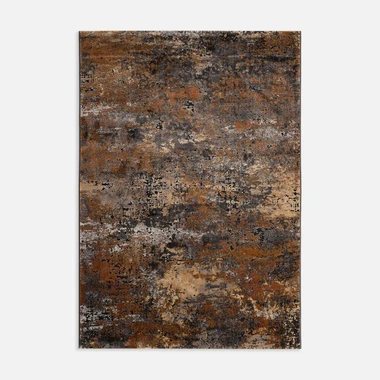 Abstraktní koberec šedohnědý NOVANTA 120x170 cm