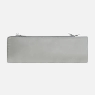 Světle šedý polstr na houpačku SUMMER ZANZI OUTDOOR 40x120 cm