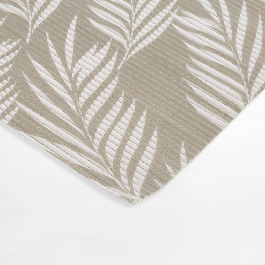 Koupelnová podložka CANARIA, listy, 65x150 cm