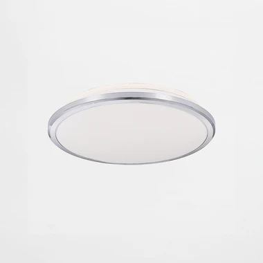 Stropní svítidlo LED 24W chromované MOREN 28 cm
