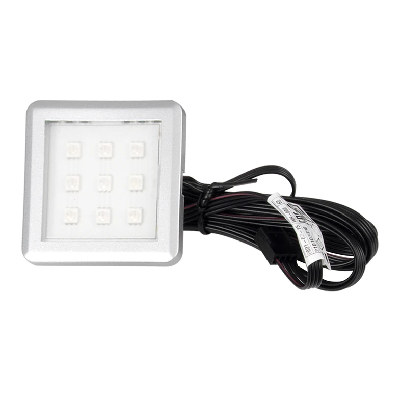 Osvětlení LED RGB 4-bodové SQUARE s ovladačem