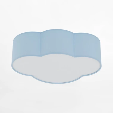 Pastelově modré stropní svítidlo CLOUD MINI 2