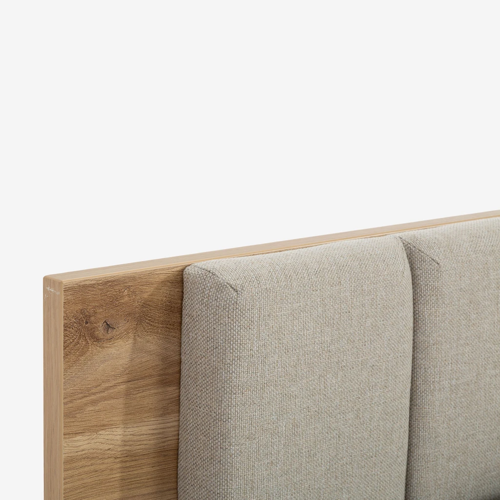 Postel s úložným prostorem a roštem OAK SQUERE 120x200.