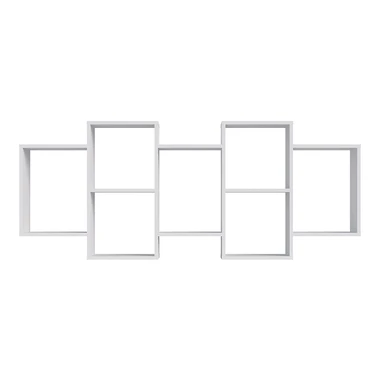 Závěsná police bílá TRIO