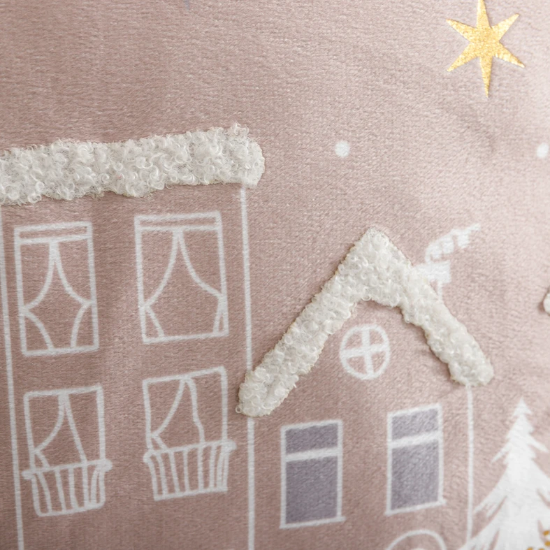 Vánoční latte povlak na polštář FINN 45x45 cm