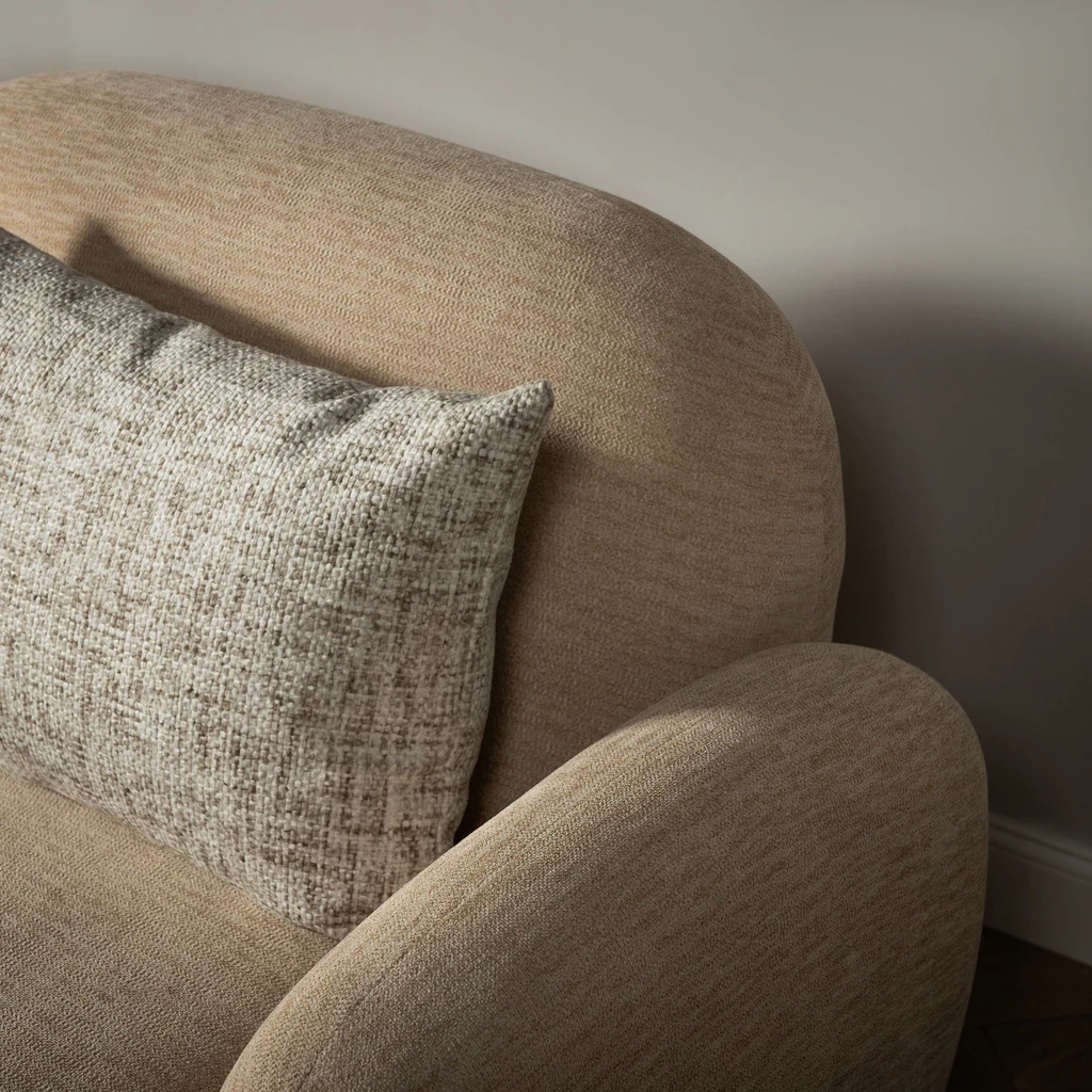 Trojmístná pohovka VIWARA béžová