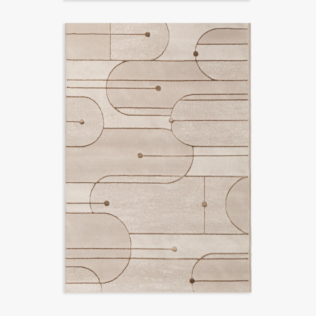 Moderní geometrický koberec, 120x170 cm