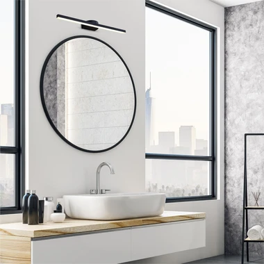 Nástěnné LED svítidlo ARVI 40 cm 12W černé