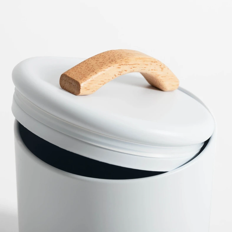 Bílá kuchyňská nádoba SUGAR 16 cm