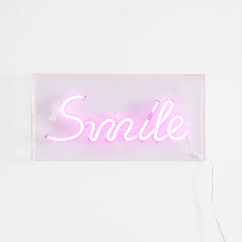Dekorativní LED lampička SMILE
