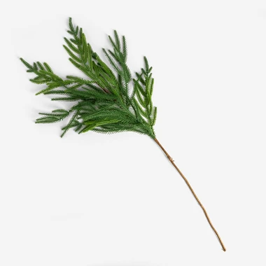 Vánoční větvička zelená 80 cm