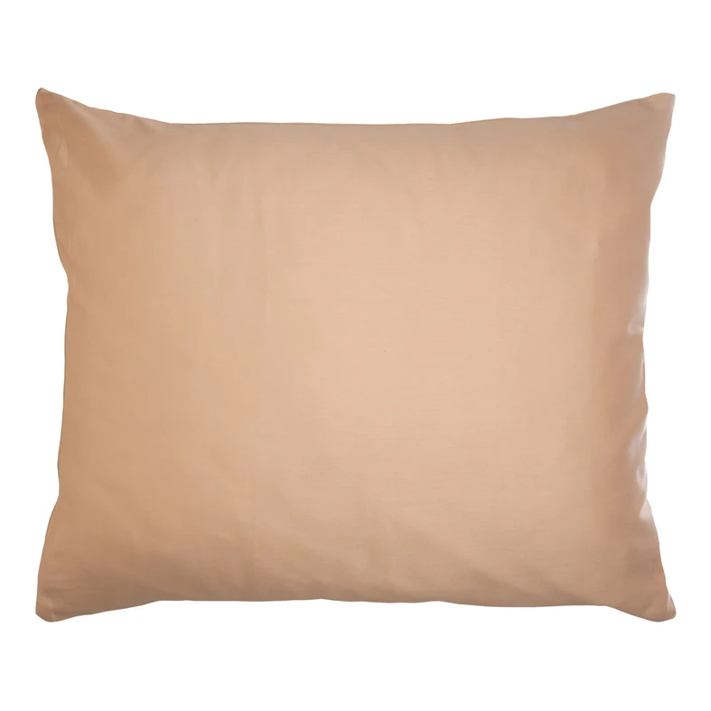 Saténový povlak na polštář béžový 50 x 60 cm