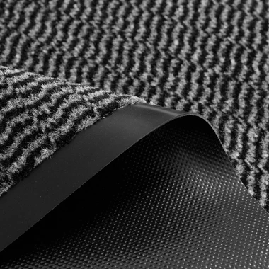 Rohožka na boty RUBBY, šedo-černá, 40x60 cm