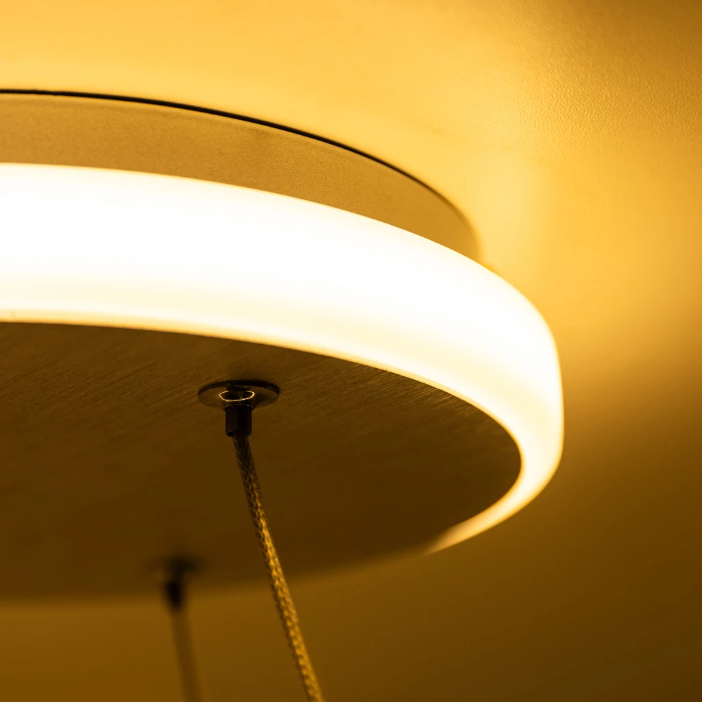 Kruhové závěsné svítidlo prstenec LED NEWA