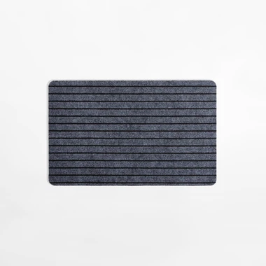 Rohožka na boty STRIPES, modrá, 50x80 cm