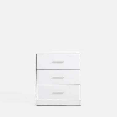 Komoda se 3 zásuvkami JOTA bílá