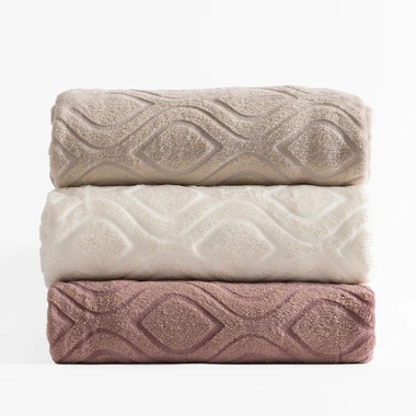 Bílá deka JASMINE 130x160 cm