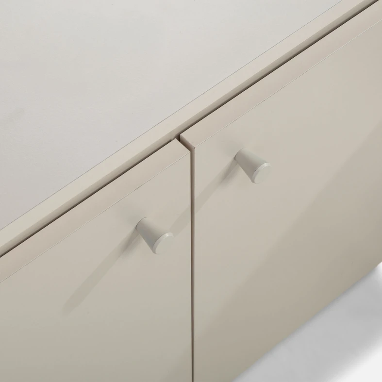 Kašmírový TV stolek na kovových nožkách TORINO