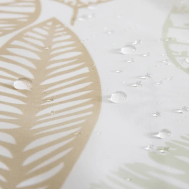 Sprchový závěs s listy ROSA 180x180 cm