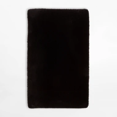 Černý moderní koberec RABBIT, 160x230 cm