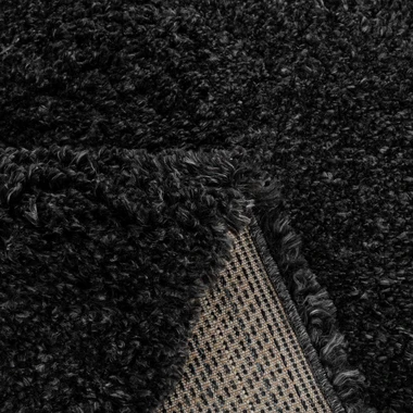 Antracitový koberec do předsíně TOSKANIA, 80x140 cm