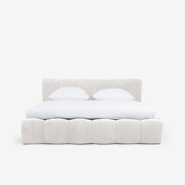 Kontinentální postel GILLS 160x200 krémová