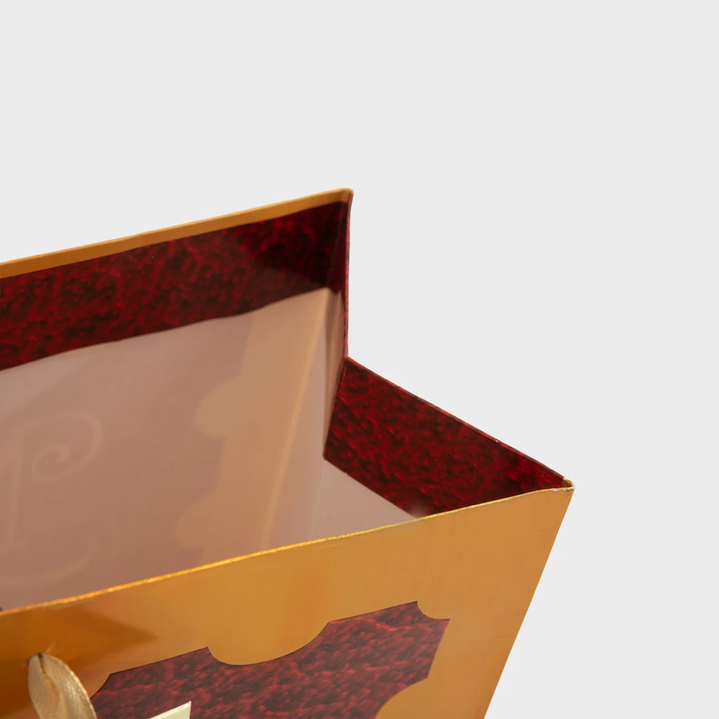 Dárková taška Vánoční expres 30 cm MIX