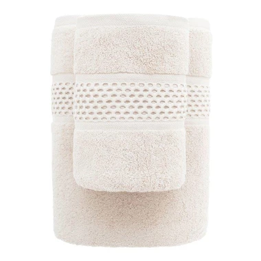 Krémový bavlněný ručník ASTI 50x90 cm