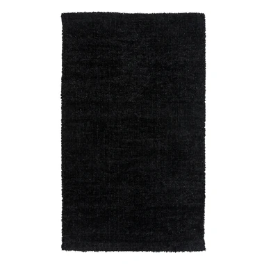 Černý koberec LUND 50x80 cm