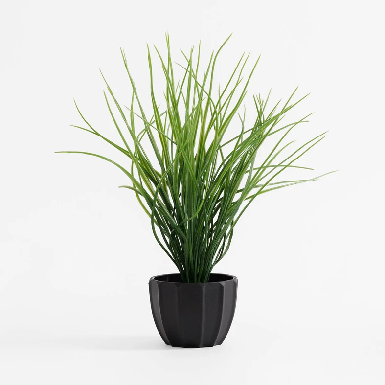 Umělá tráva v květináči 34 cm