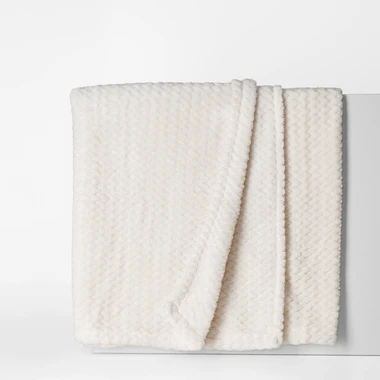 Krémová deka VIVIO 130x160 cm