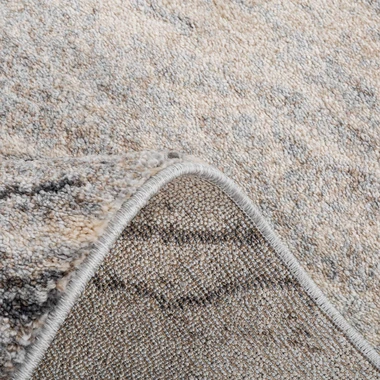 Šedý abstraktní koberec KERY 80x150 cm