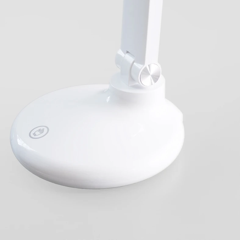 Bílá stolní lampa LED 6W s USB nabíjením
