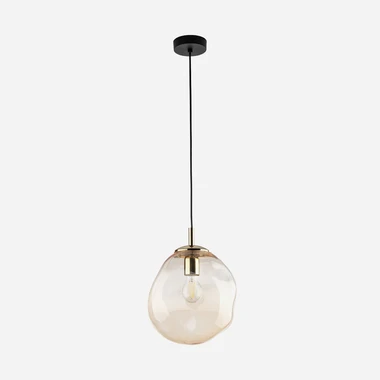 Jantarové závěsné svítidlo SOL MINI NEW
