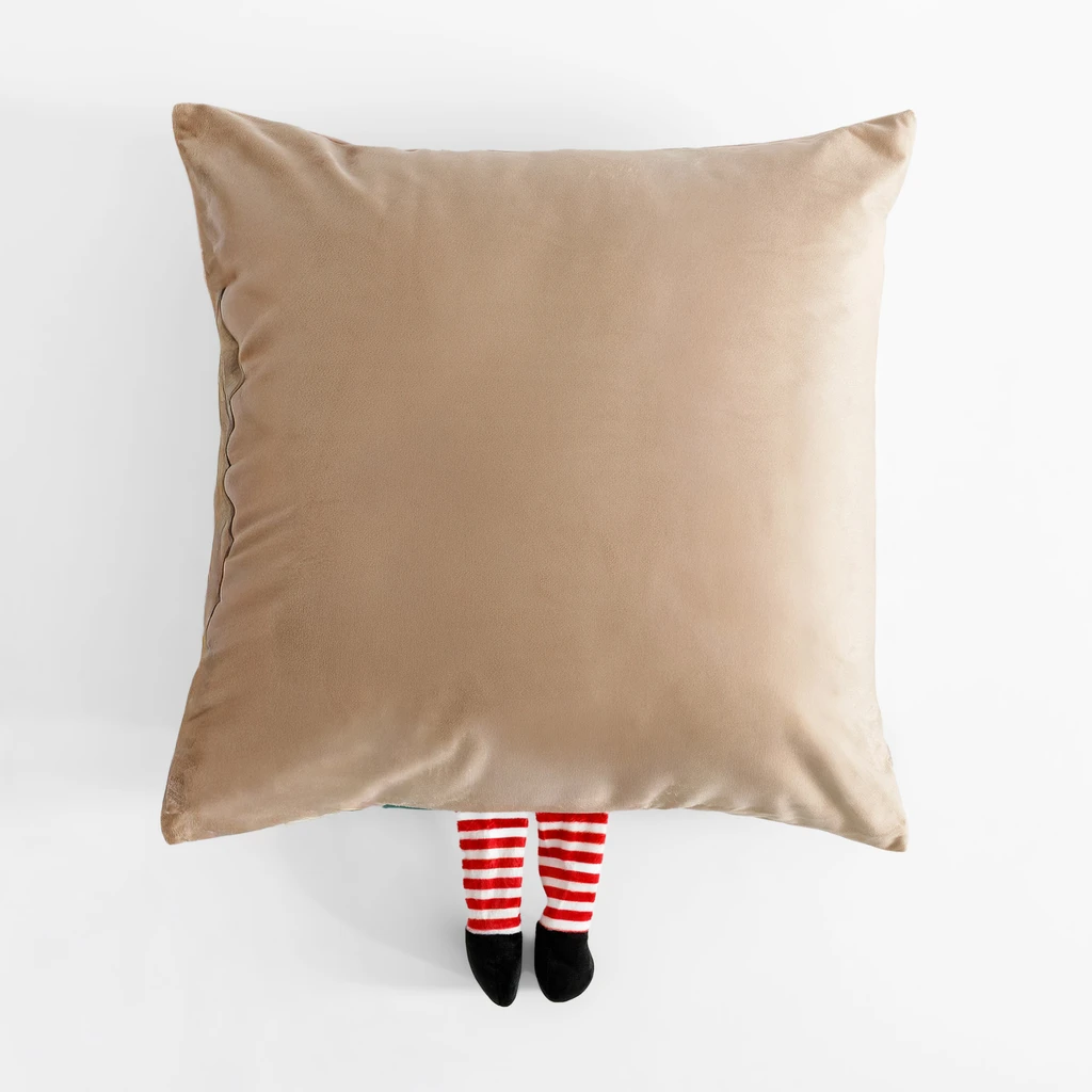 Povlak na polštář vánoční béžový MICKY 45x45 cm