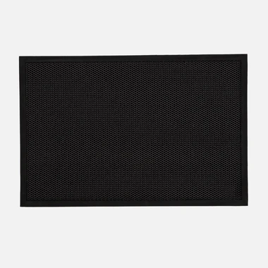 Šedá rohožka 3D MAT 60x90 cm