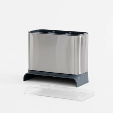 Stříbrný odkapávač na příbory 14x9,7x15,8 cm