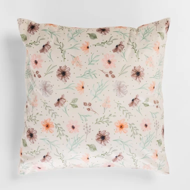 Dekorační krémový povlak na polštář DAISY 45x45 cm