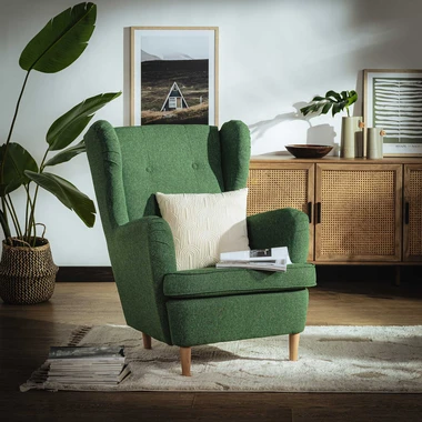 Krémový geometrický velurový povlak na polštář JONES 45x45 cm